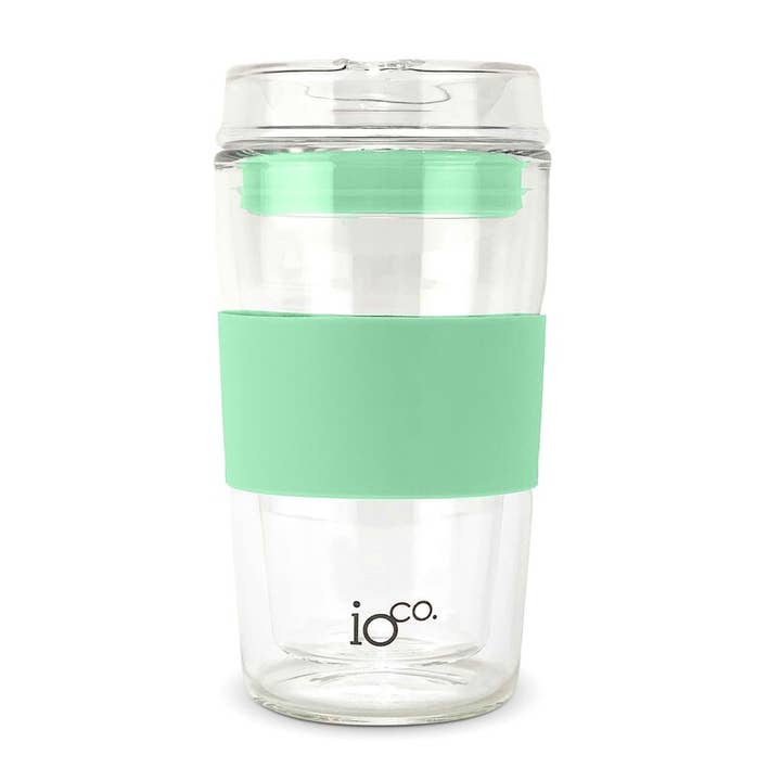 IOco Gift Designers - Wholesale Insulated mug/tumbler - IOco 12oz Reusable Glass Coffee Travel Cup25