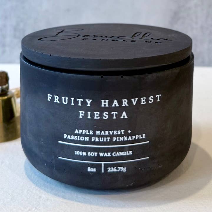 Fête de la Récolte Fruitière - Jérémie 17:7 (8oz) pour la vente par Boswellia Candle Co.