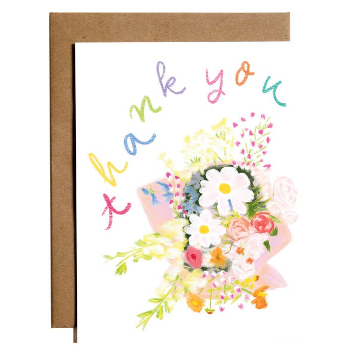 Thank you Card | Thank you bouquet for wholesale by everybuddy
