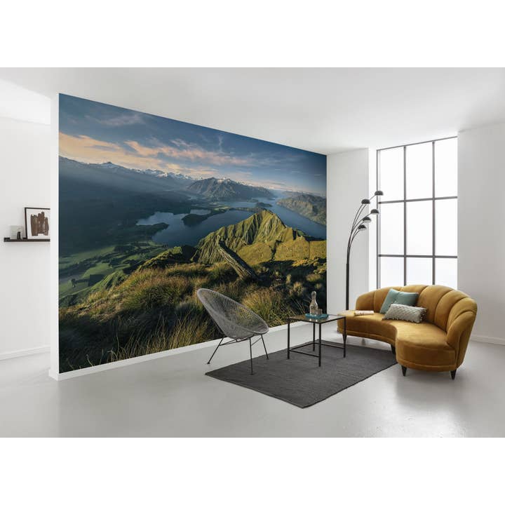 Papel pintado fotográfico de forro polar, con crestas verdes, tamaño 450 x 280 cm para venta al por mayor de Komar Products GmbH & Co. KG