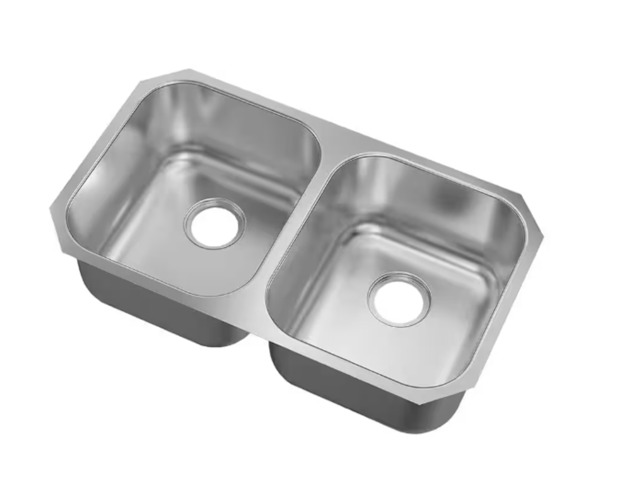 Soho Surfaces - Vente Appareils électroménagers - Évier de cuisine à double cuve 50/50 en acier inoxydable3