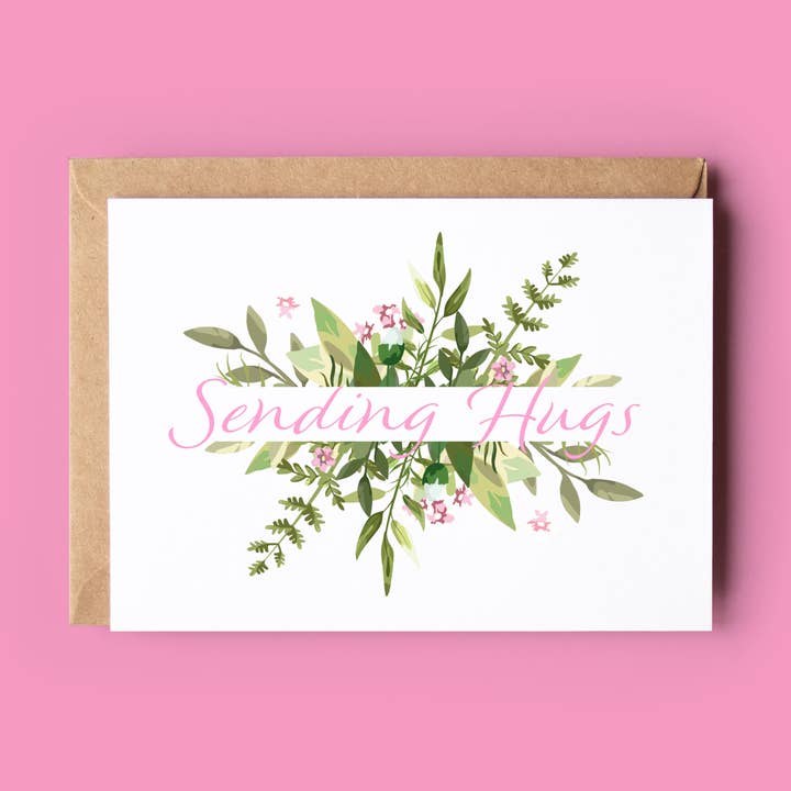 Wonky Cards - Wholesale Everyday Greeting Card - Sending hugs0