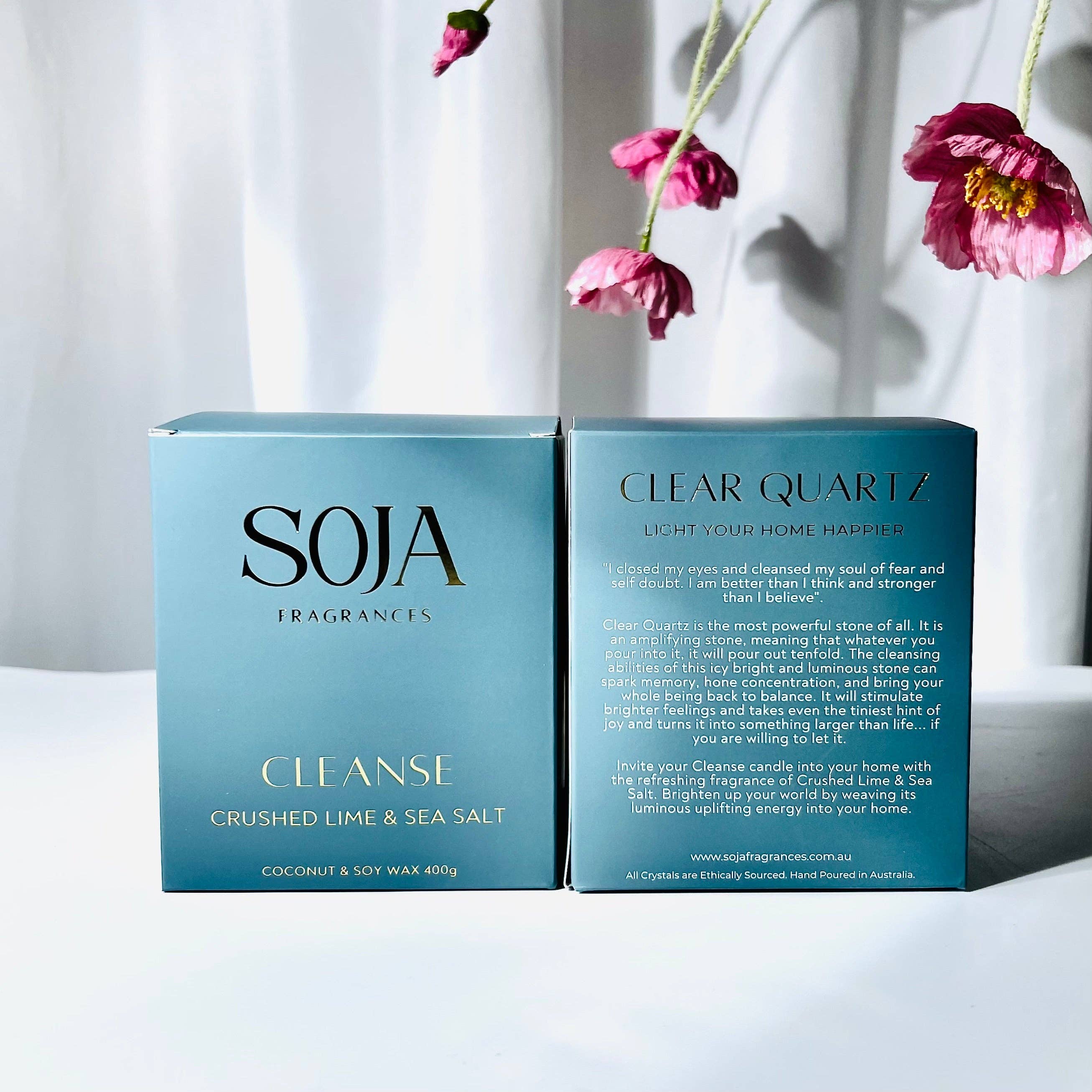 Soja Fragrances - Wholesale Jar/filled candle - Cleanse - Crushed Lime & Sea Salt Candle7