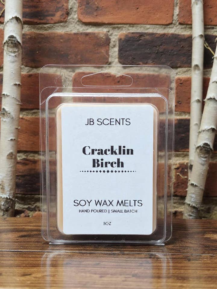 Cracklin Birch Wax Melts for wholesale by Just Bummin