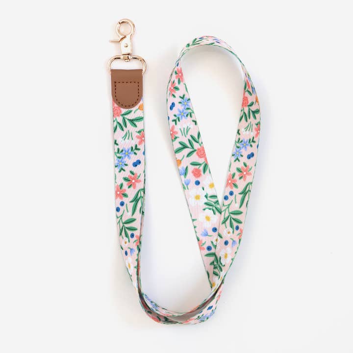 Pink Meadows | Lanyard for wholesale by Linden Paper Co.