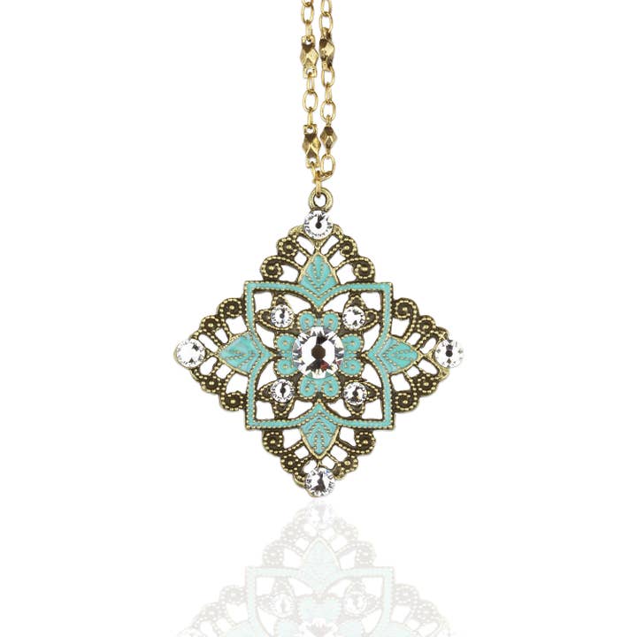 Isabella Crystal Necklace for wholesale by Anne Koplik Designs, Inc.