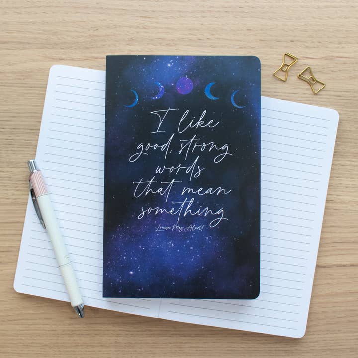 Bonnes, Fortes Paroles - Cahier Ligné pour la vente par Little Inklings LTD