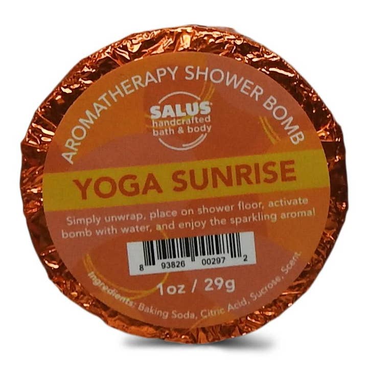 Yoga Sunrise Shower Bomb for wholesale by Salus