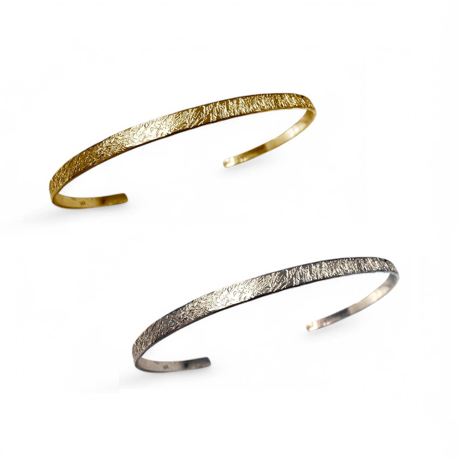 Grethe Winter - Wholesale Cuff Bracelet - SILVER FLURRY Bracelet 925 Silver2