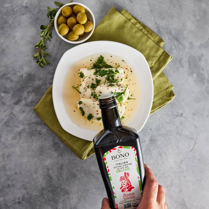 Made in eatalia - Wholesale Olive oil - Bono 100% Italian Organic Extra Virgin Olive Oil, 16.9 fl oz7