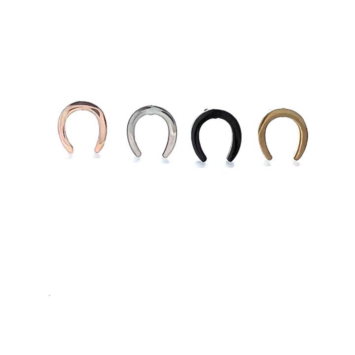 Horseshoe Earrings for wholesale by Royce and Oak