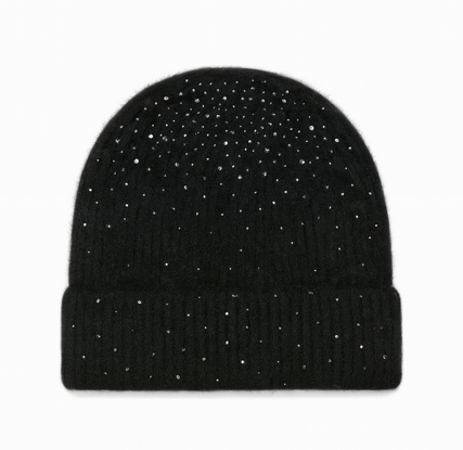 JOIA ACCESSORIES - Venta al por mayor Gorro de lana - Mujer - GORRO DE PUNTO CON APLICACIONES DE PEDRERÍA, AHT 915676