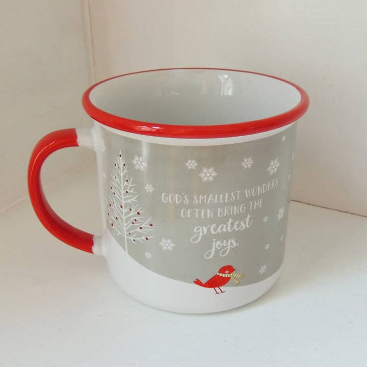 Abbey & CA Gift - Wholesale Coffee Mug - Christmas Cardinal Mug