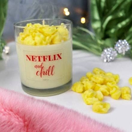 Netflix & Chill Candle: Cozy Aromas for Relaxing Evenings for wholesale by Luxri Home Fragrance