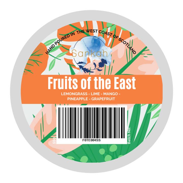 Fruits of the East Wax Melt Segment Pot for wholesale by Sankah