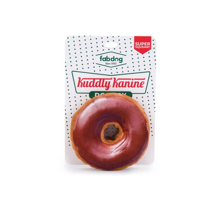 fabdog - Wholesale Pet Plush Toy - Dog - Kuddly Kanine Donut Toy