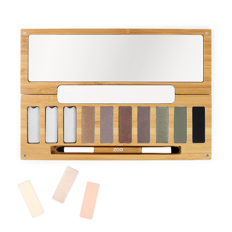 Zao Makeup - Vendita all'ingrosso Palette di ombretti - Clin d’œil ZAO Palette * trucco biologico, vegano e ricaricabile2