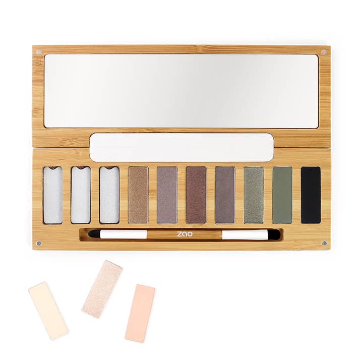 Zao Makeup - Wholesale Eyeshadow palette - Clin d’œil ZAO Palette * organic, vegan & refillable makeup2