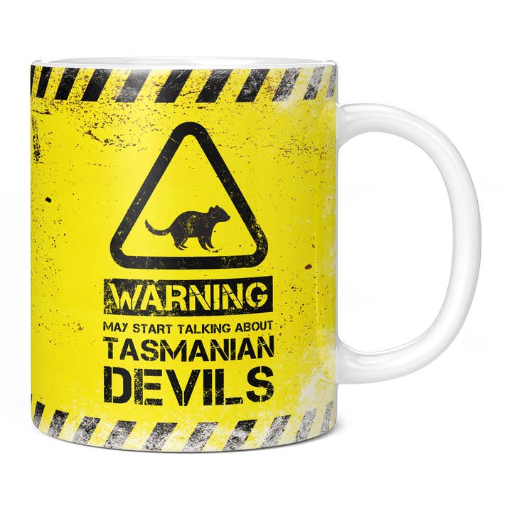 Warning May Start Talking About Tasmanian Devils Mug and other Purchase wholesale tasmanian devil. Free returns & net 60 terms on Faire trending on Faire.