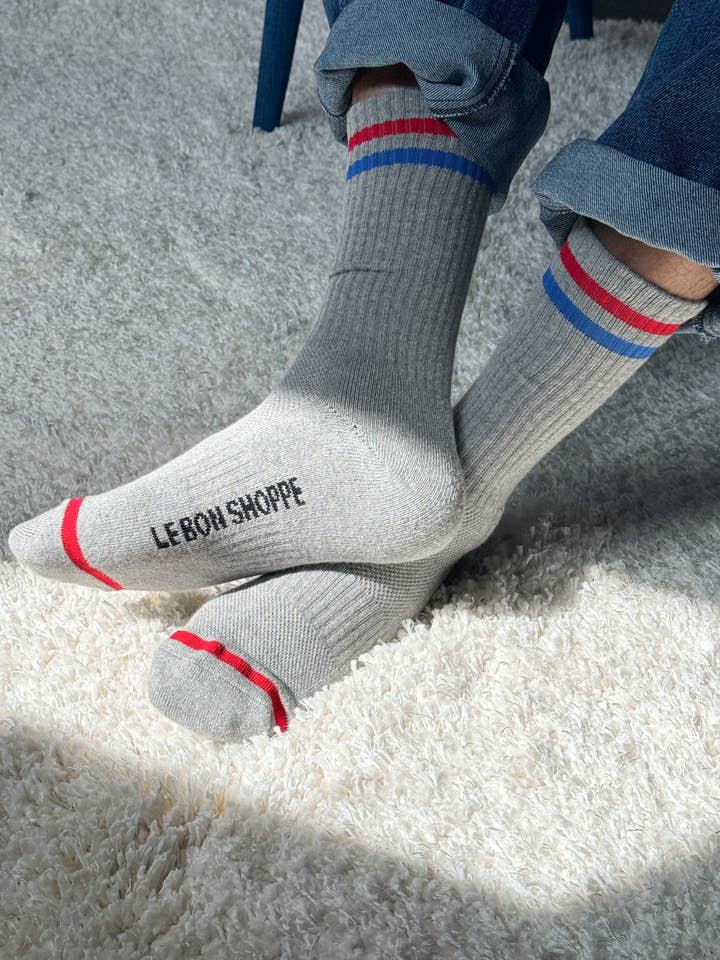Le Bon Shoppe - Wholesale Socks - Unisex - EXTENDED Boyfriend Socks (wholesale)19