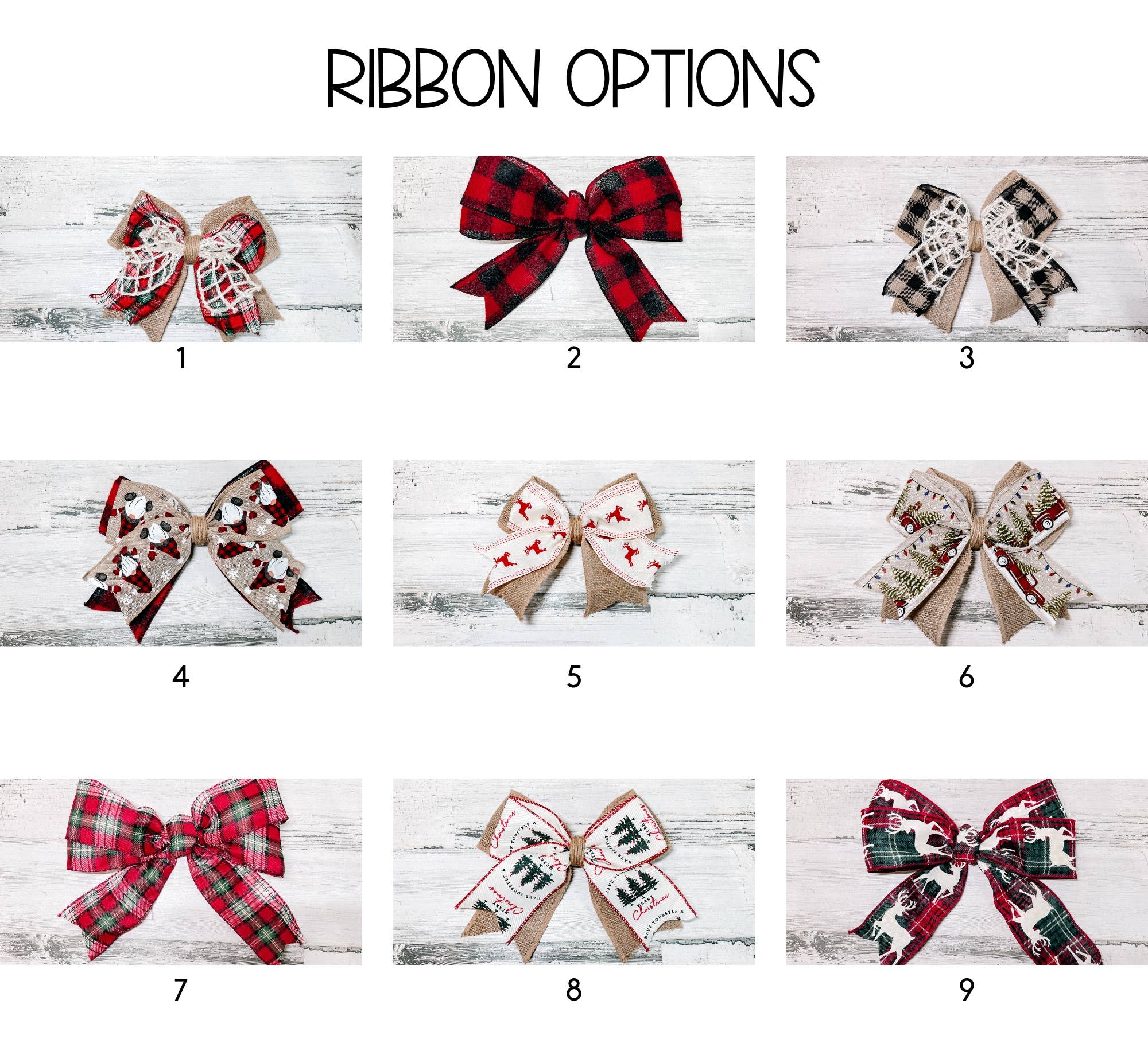 B-Cozy Home Decor - Vendita all'ingrosso Decorazione per porta - Gancio da porta Merry Christmas, cartello natalizio vintage, ghirlanda2