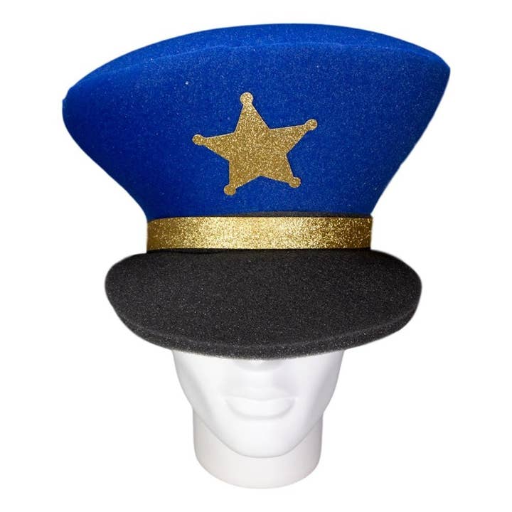 Cappello della polizia per la vendita all'ingrosso da parte di Foam Party Hats