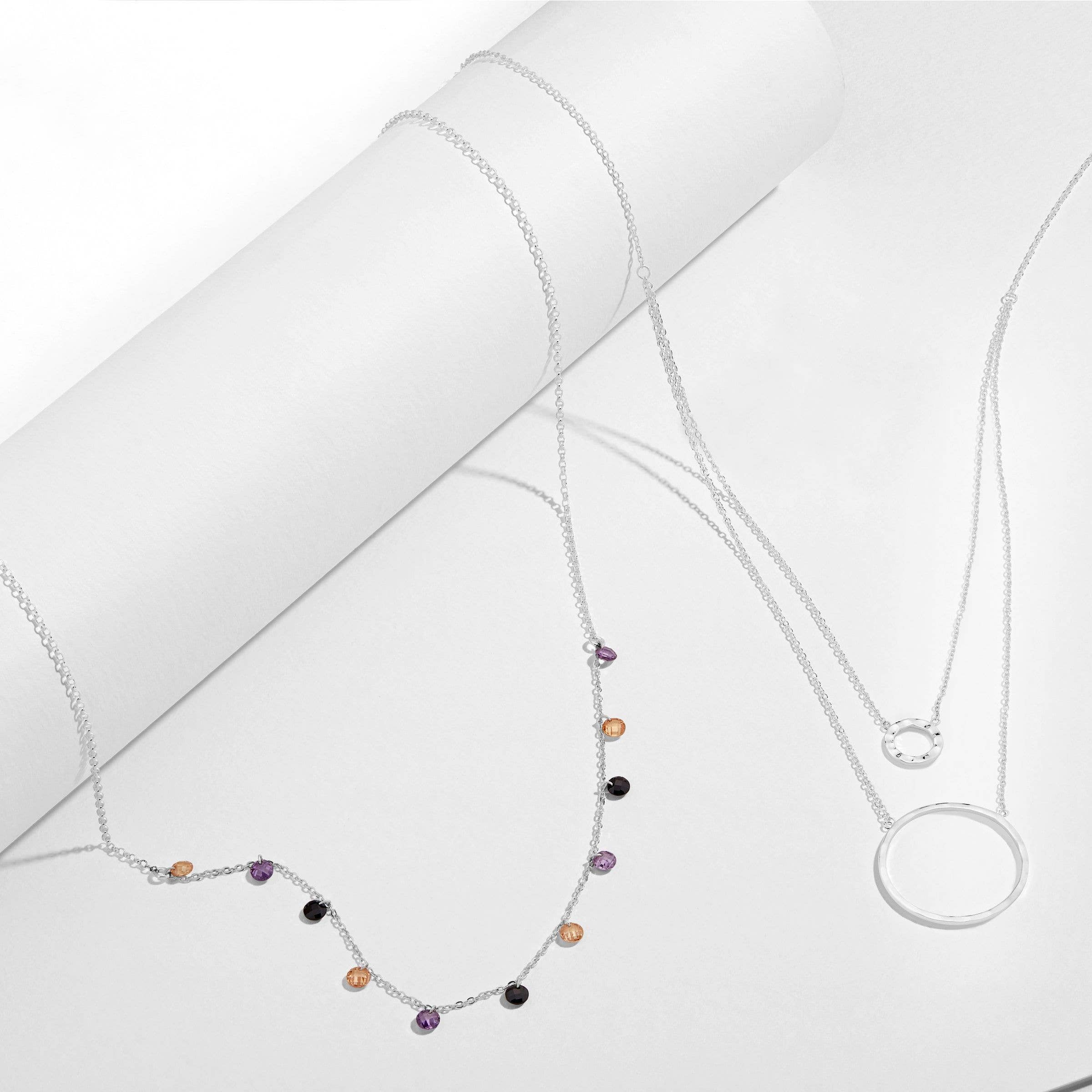 Silpada - Wholesale Pendant/Charm Necklace - Silpada 'Layered Karma' Necklace in Sterling Silve3