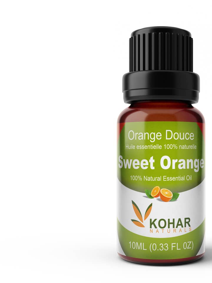 Olio essenziale di arancia dolce 100% puro e naturale. 10 ml per la vendita all'ingrosso da parte di KOHAR NATURALS