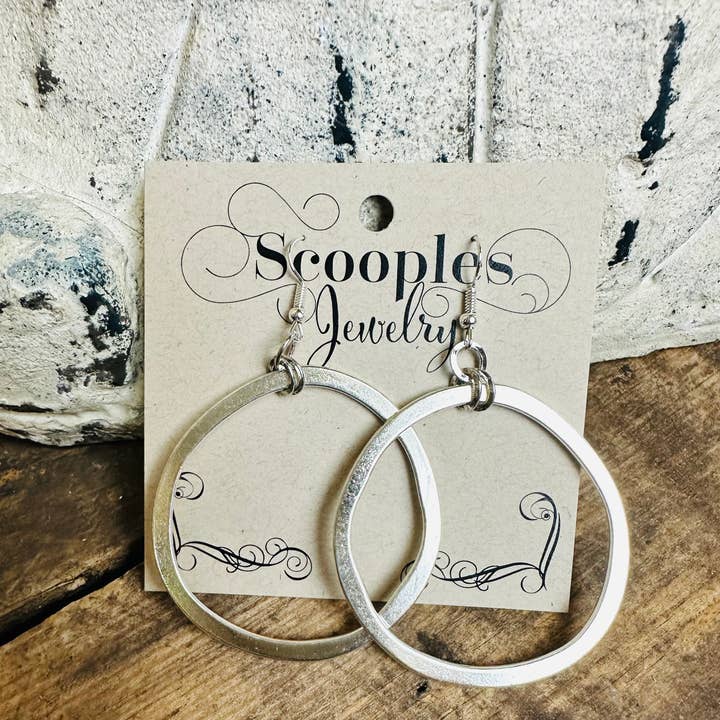Scooples Jewelry - Wholesale Hoop Earrings - Rings and Hoops Silver0