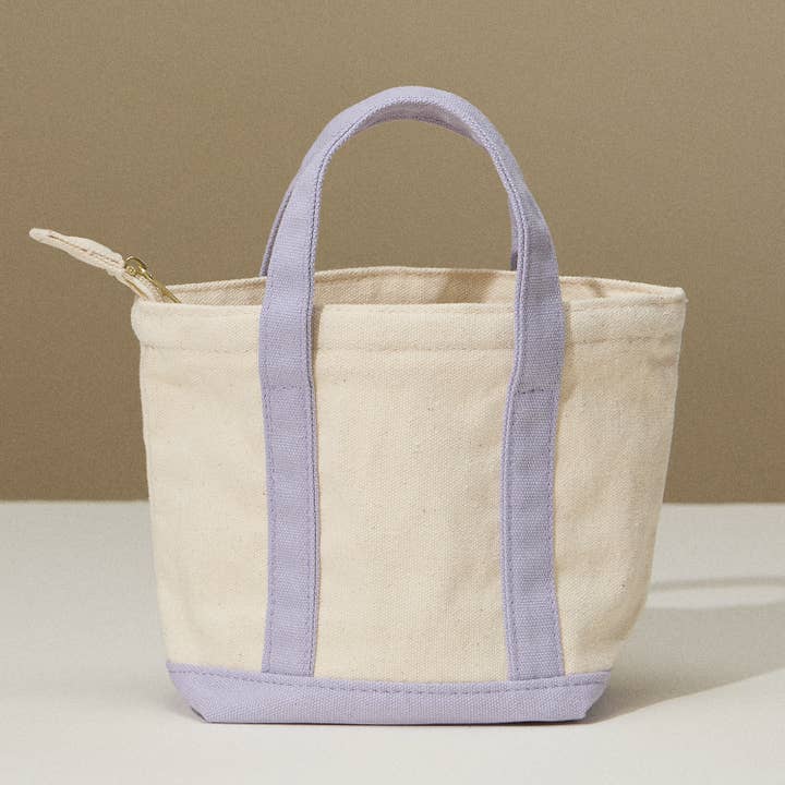 Lilla Haven - Wholesale Tote Bag - Women's - EcoCharm Cotton Everywhere-Carry Canvas Bag – Mini Size