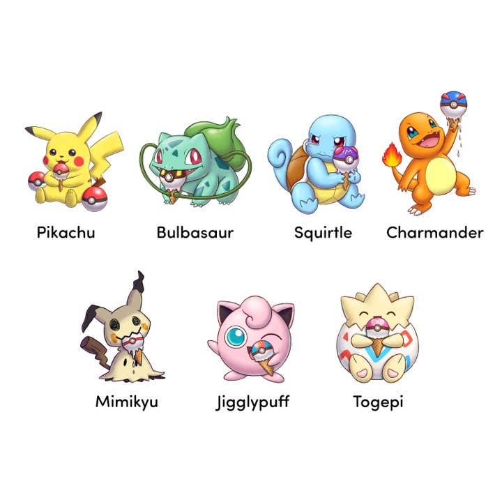 Bubbly Seed LLC – Großhandel Schlüsselanhänger – Damen – OG Poke Friends doppelseitiger Acryl-Schlüsselanhänger mit Glitzer