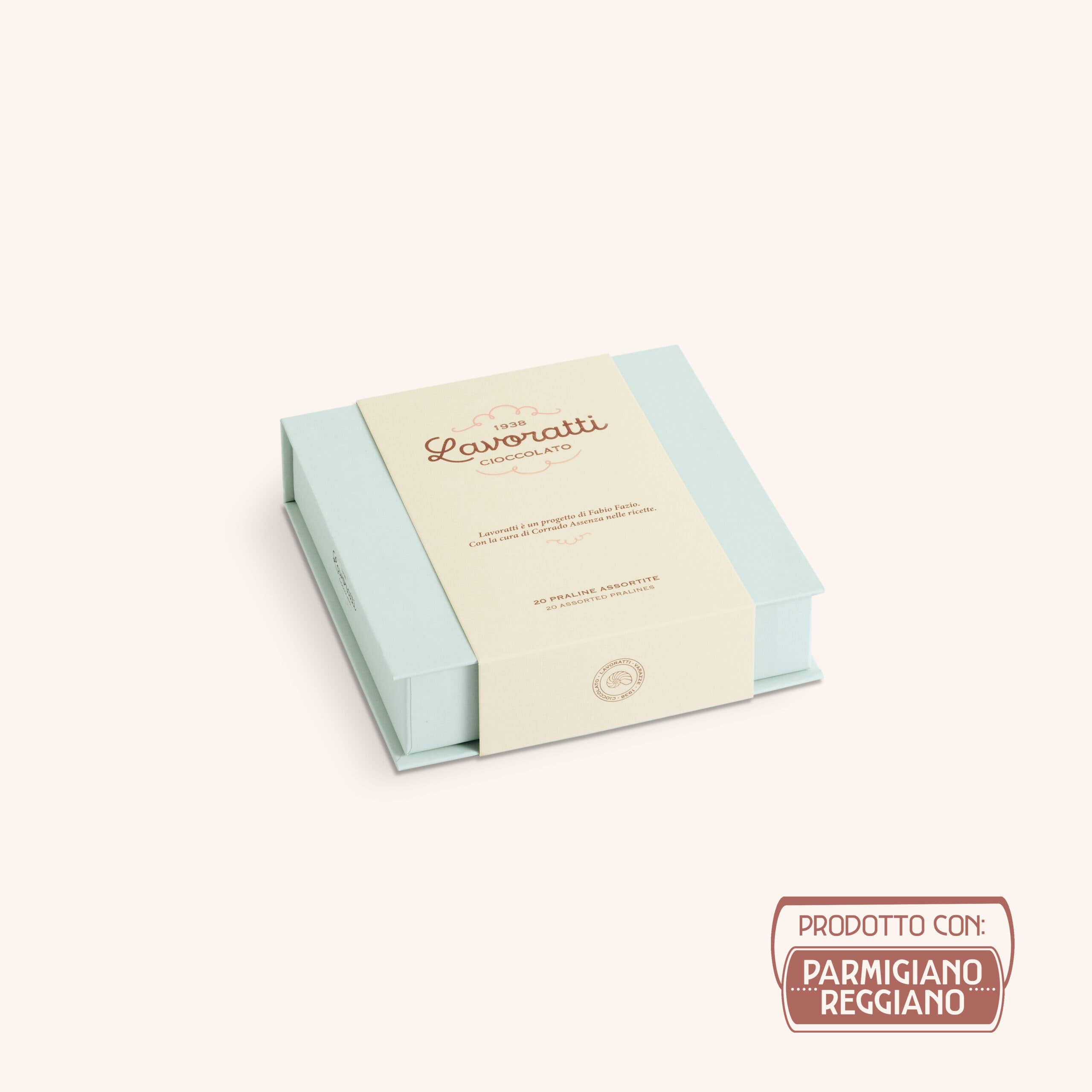 Cioccolato Lavoratti 1938 - Venta al por mayor Caja de bombones - Bombones aperitivo de chocolate con Parmigiano Reggiano8