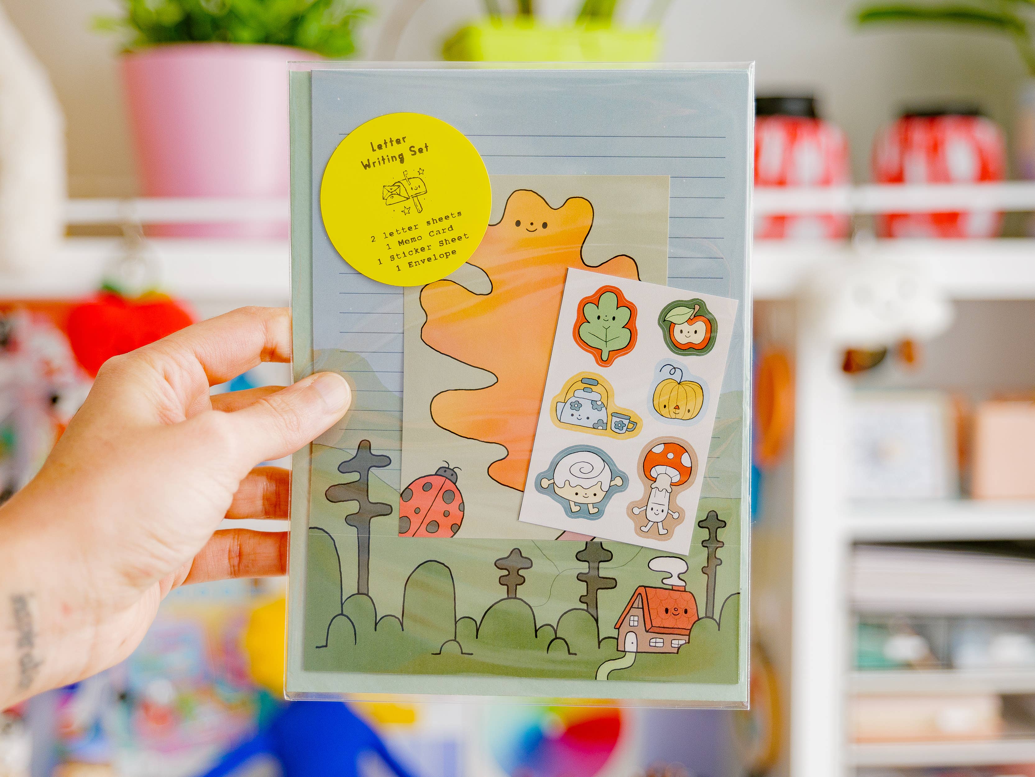 Ivna Lins - Wholesale Stationery/Notecard Set - Woods Letter Writing Set - Cute & Cozy Stationery Kit2