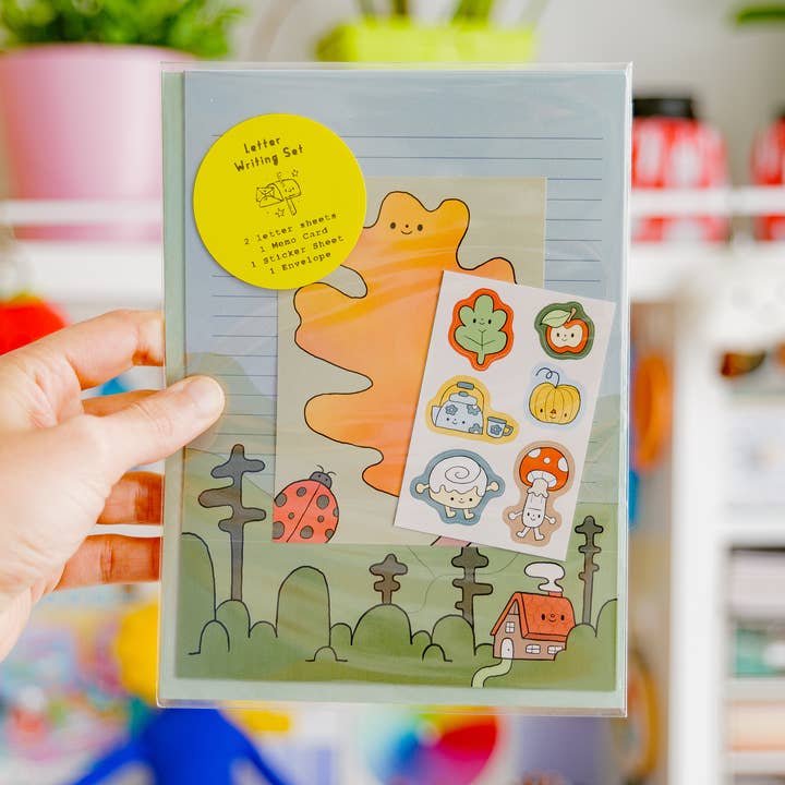 Ivna Lins - Wholesale Stationery/Notecard Set - Woods Letter Writing Set - Cute & Cozy Stationery Kit2