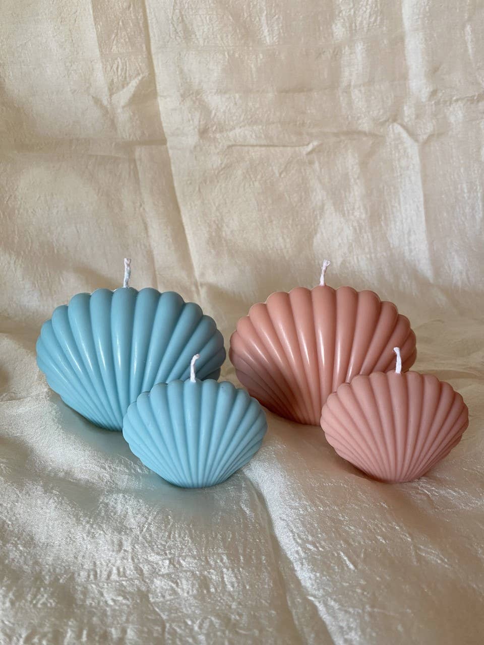 Jendels - Vente Bougies originales - Bougies en forme de coquillage - lot de 21