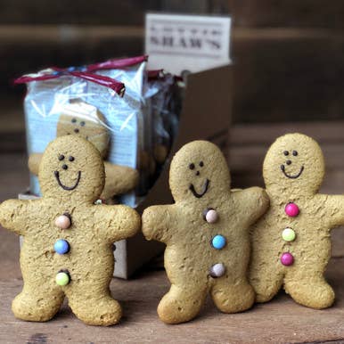 Traditional Gingerbread Man, Box of 100 for wholesale by Lottie Shaw's