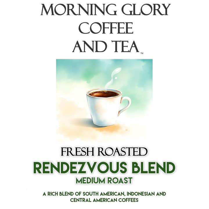 Rendezvous Blend Dark Roast Coffee for wholesale by Morning Glory Coffee