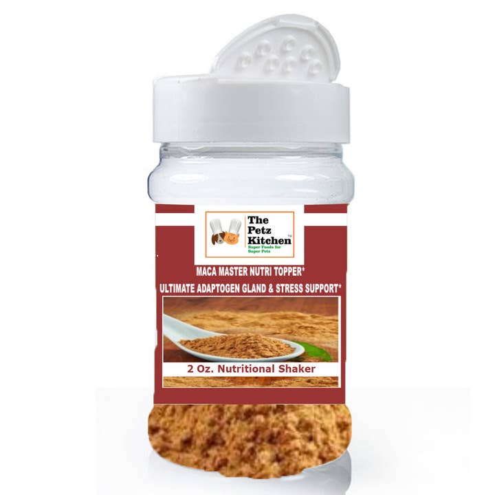 Maca Master* Ultimate Organic Adaptogen Gland & Stress Regulator* Petz Kitchen for wholesale by Natura Petz Organics