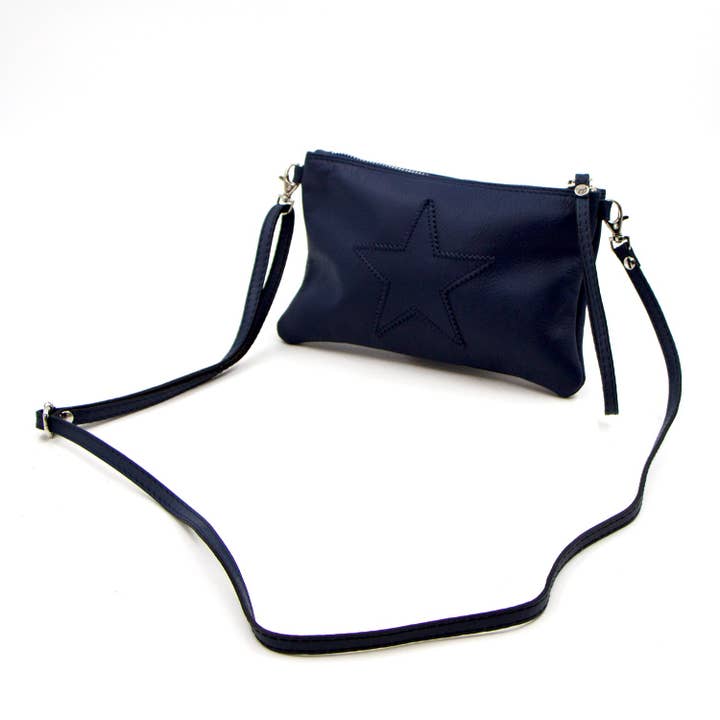 Tempest Designs – wholesale Crossbody bag – Women's – Real Italian leather star purse with cross body strap20