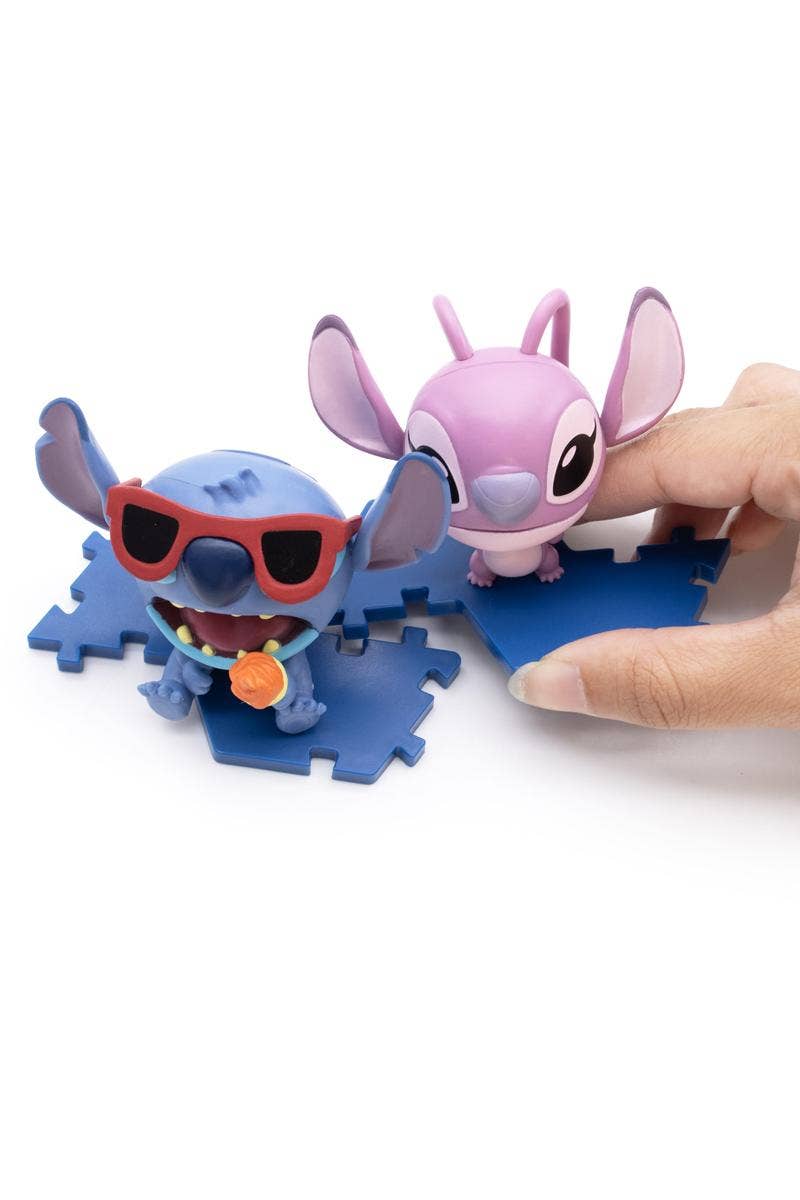 License 2 Play Toys - Wholesale Figurine Toy - Kids - Disney Stitch Collect & Connect Mystery Figures 16pc Display1