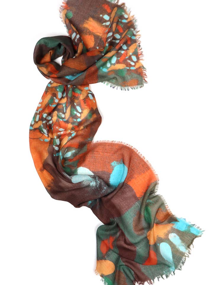 Sciarpa/Sciarpa in lana Merino Schur - Lena - Rosso invernale per la vendita all'ingrosso da parte di SALTO