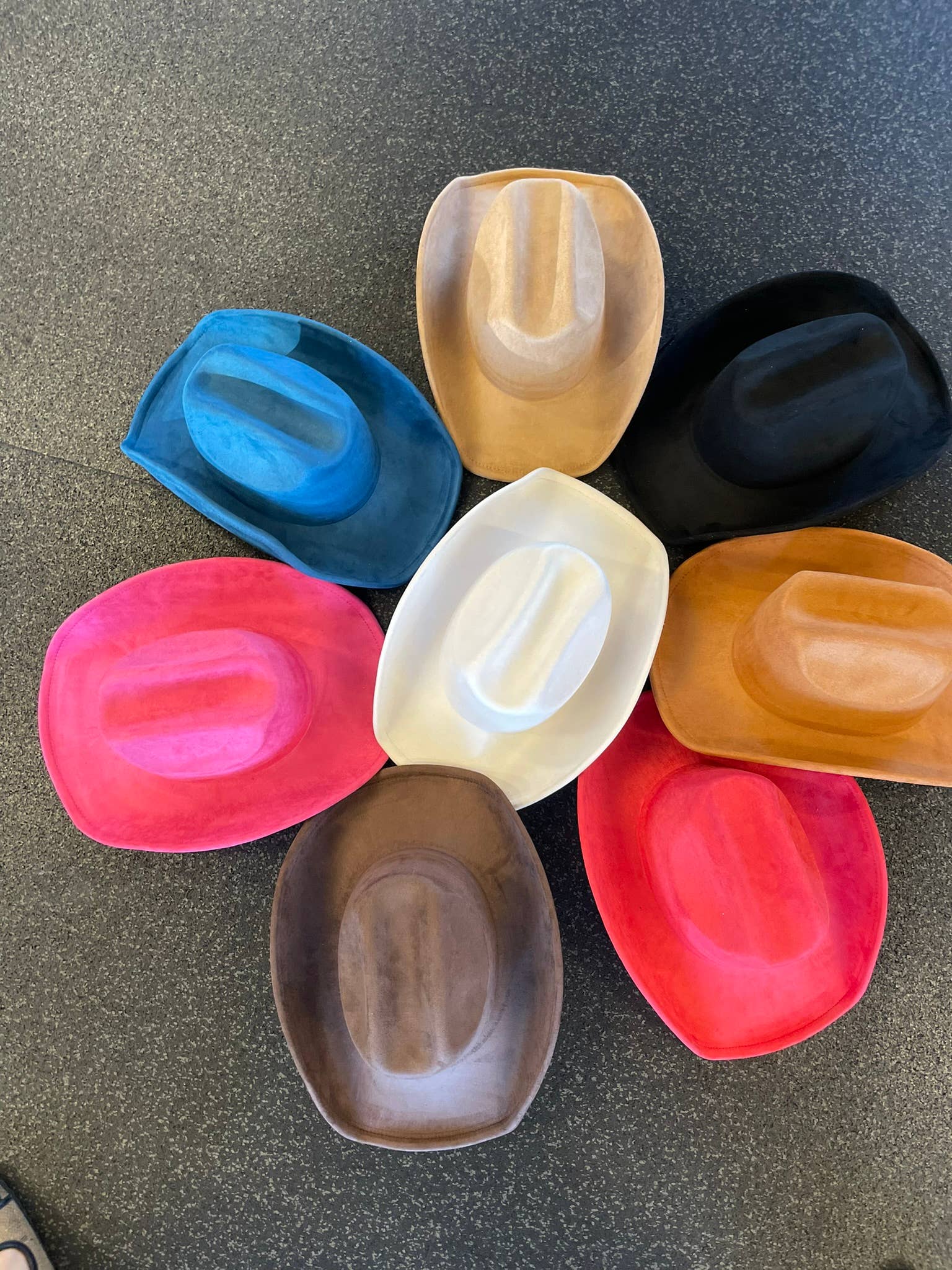 Love and Thyme - Wholesale Cowboy Hat - Women's - Best Seller! VEGAN SUEDE CATTLEMAN COWBOY HAT3