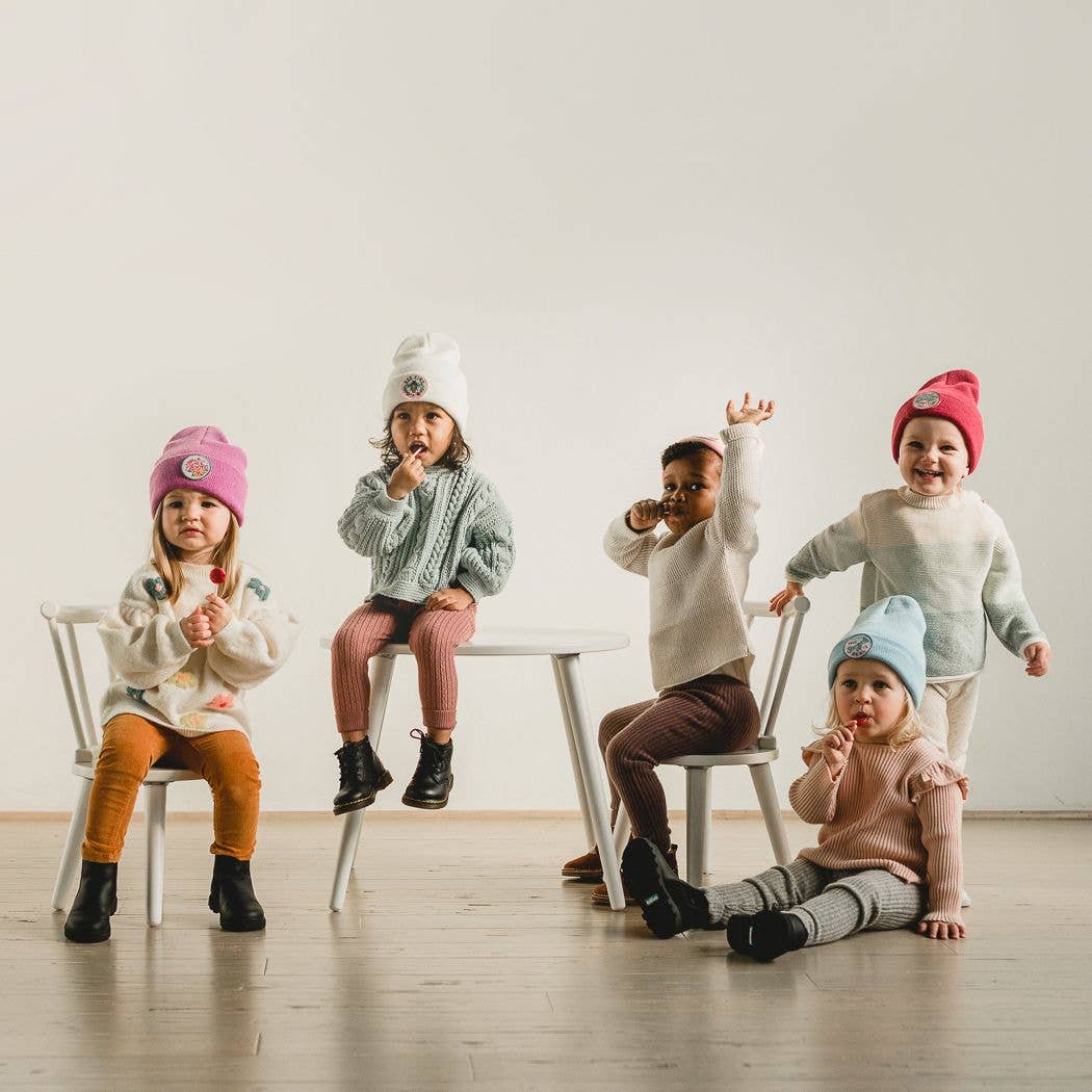 Seaslope - Wholesale Beanie - Kids - Bee Kind Dove Infant/Toddler Beanies Fits Ages 0-43