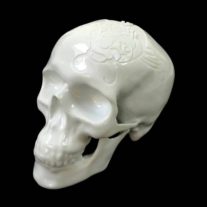 K.Olin Tribu - Venta al por mayor Figura decorativa - Skull Fish Koi de NoNoon (serie de grabados)0