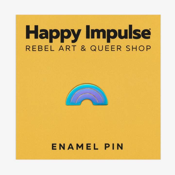 Happy Impulse - Wholesale Lapel Pin/Button - Rainbow - Enamel Pin0
