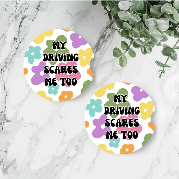 BDN Boutique - Wholesale Car Coaster - Women's - Car Coasters - Fun Sayings - #22