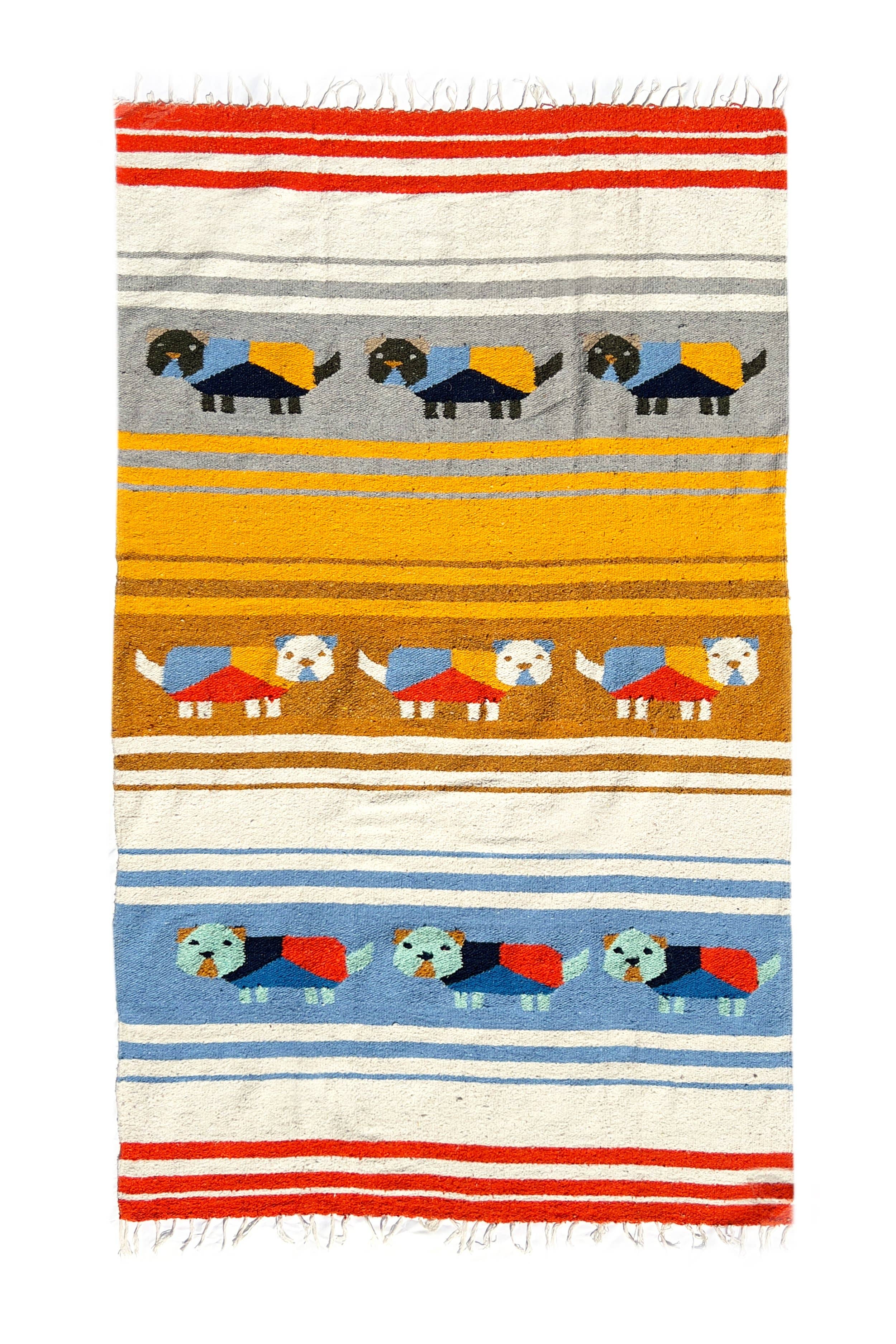 Caminito – wholesale Picnic blanket – Perro Dorado - Blanket Roll1