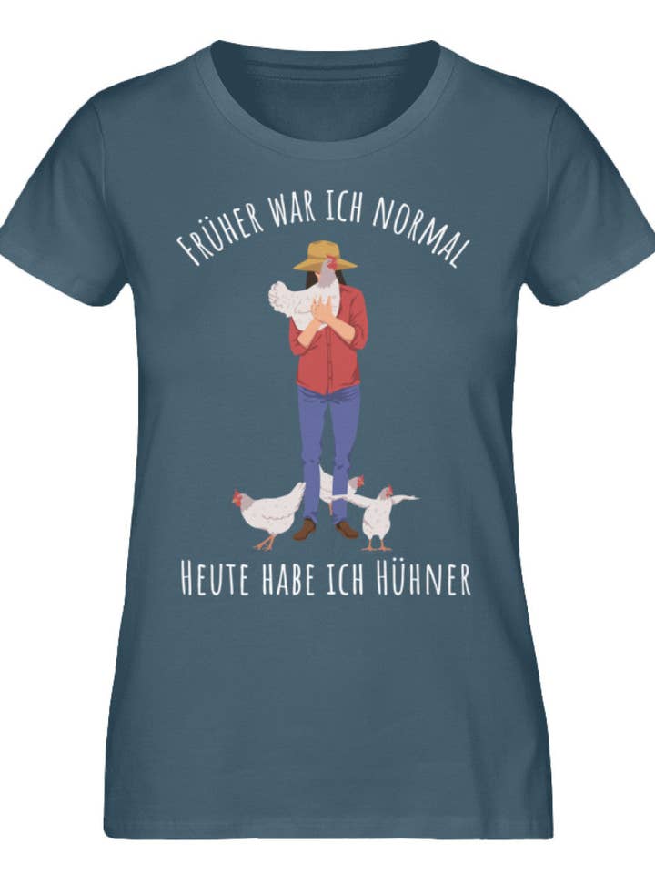 Today I have pollos: camisa ecológica premium para mujer para venta al por mayor de GARTENFAN