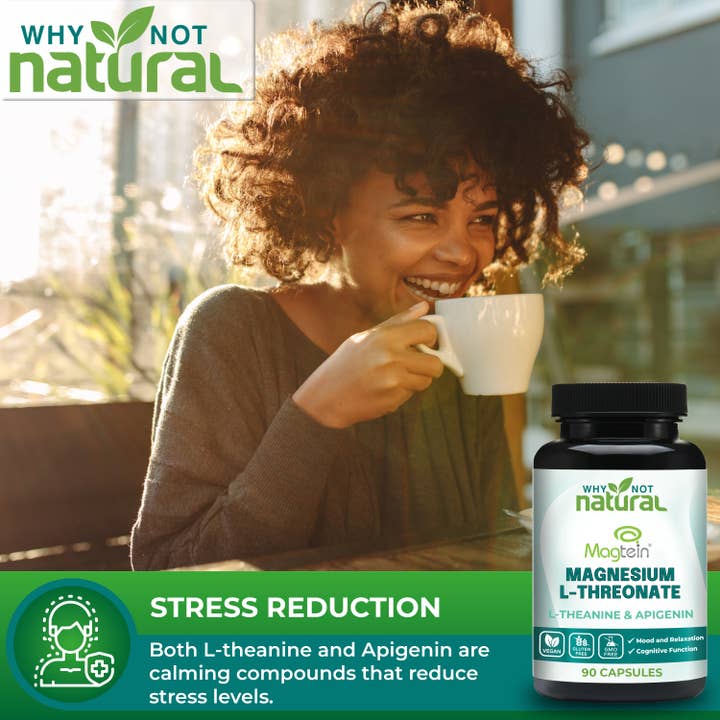WhyNotNatural - Wholesale Oral Supplement/Vitamin - Magnesium L-Threonate Complex with Apigenin and L-theanine