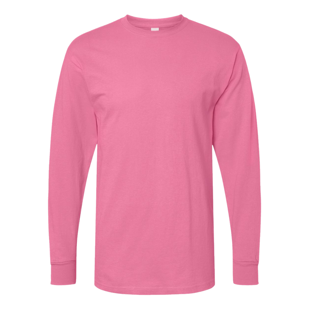 MYES BULK APPAREL - Wholesale T-Shirt - Men's - Unisex Long Sleeve Soft Touch T-Shirt | Cotton Blend14